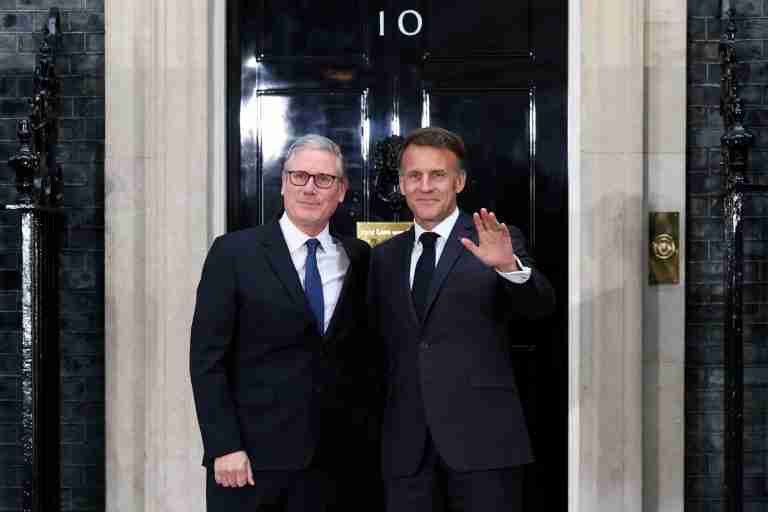 Outgoing UK PM Starmer given France’s top honour by President Macron
