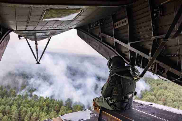 Wildfires, drought and storms hound Europe even as heatwave recedes