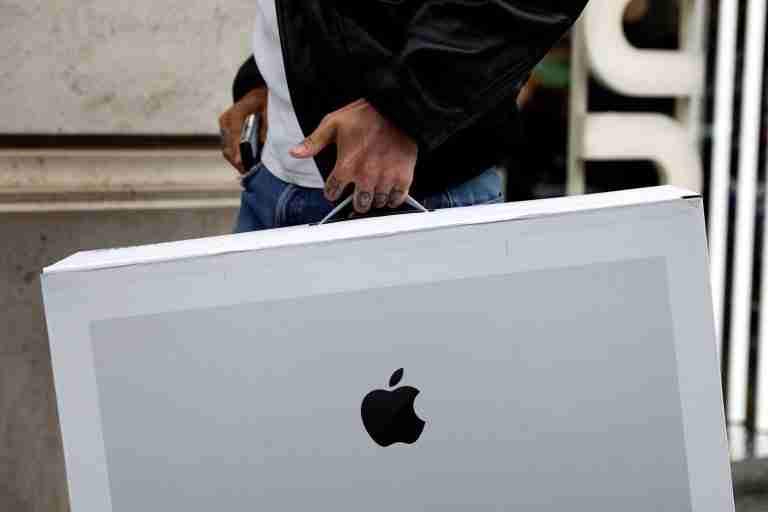 Apple closes in on Nvidia in race for world’s most valuable company
