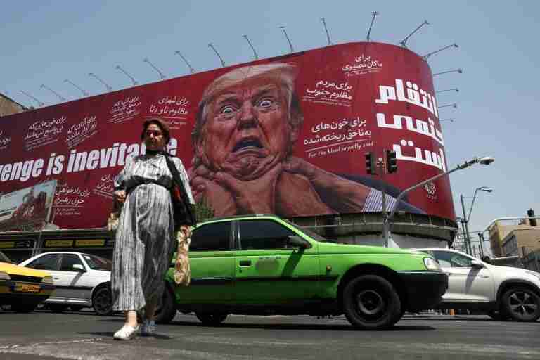 Trump says US and Tehran having ‘good talks’ as drones hit Iran’s neighbours