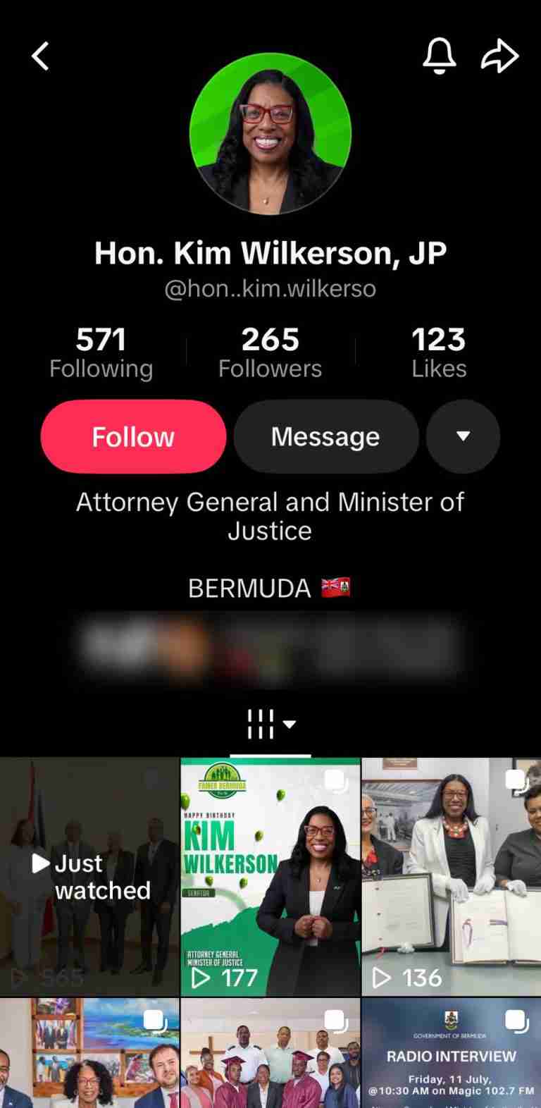 Gov warns public against unauthorised TikTok account