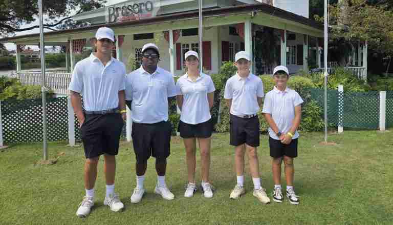 Ups and downs for young golfers in Caribbean event
