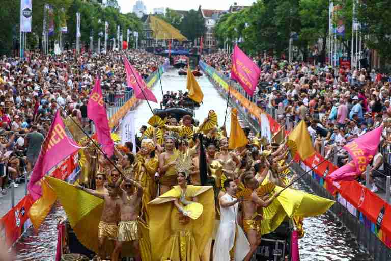 Thousands in Amsterdam for boisterous WorldPride in shadow of Berlin attack
