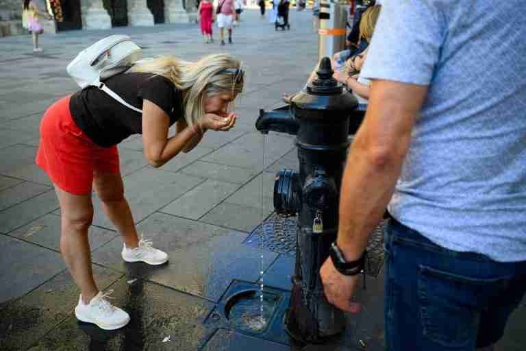 Austria hits record temperature, Hungary curbs power use as Europe feels the heat