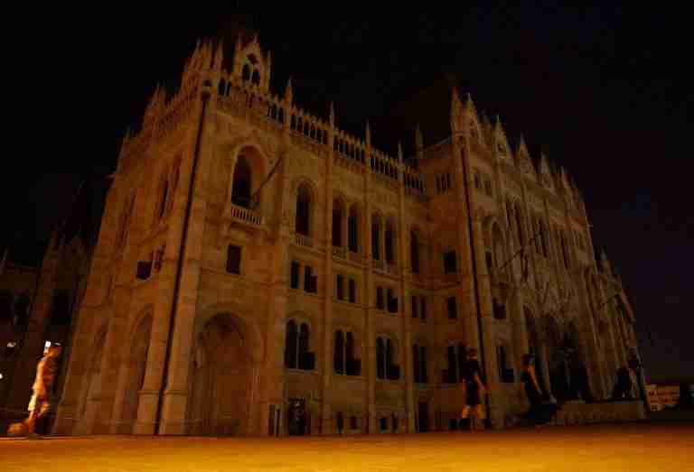 Budapest dims historic landmarks to save energy during heatwave