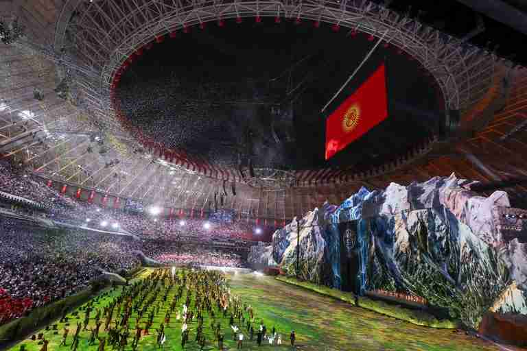 Leaders gather in Kyrgyzstan for the World Nomad Games