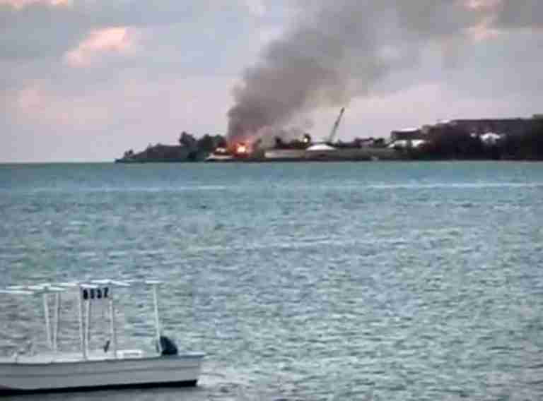 Happening now: Blaze at Dockyard