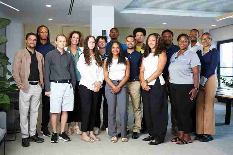 Allshores hosts 18 summer students in Bermuda