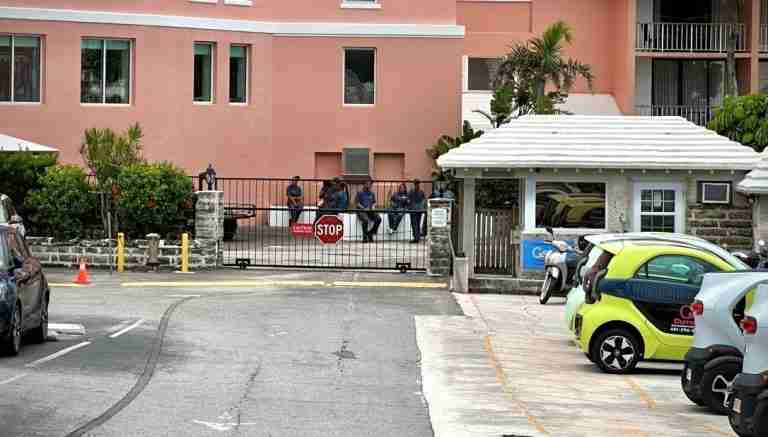 Staff protest at Hamilton Princess