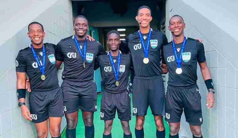 CONCACAF Caribbean Cup referee Majors makes history