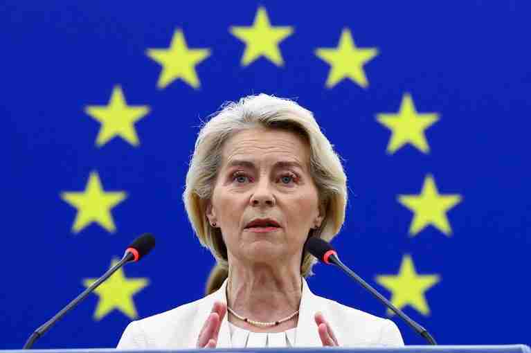 EU will use all tools to cut China trade deficit, von der Leyen says