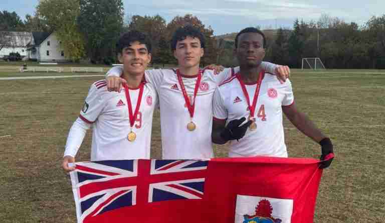 Young Bermudian footballers making their mark in North America