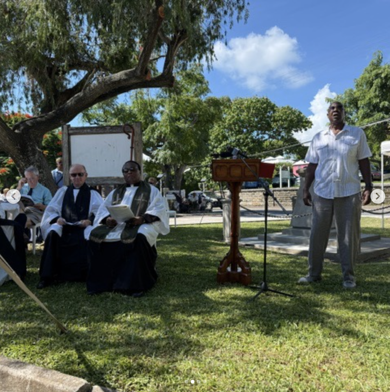 Service of remembrance honours slaves