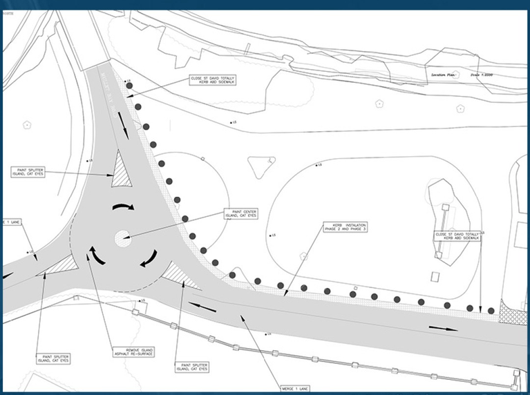 Final phase of Swing Bridge detour route underway