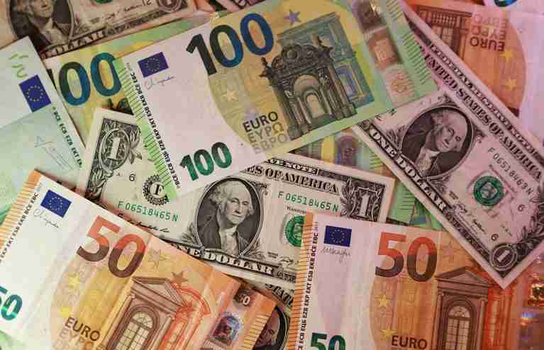 Euro hits 17-month low, dollar near pre-Liberation Day highs