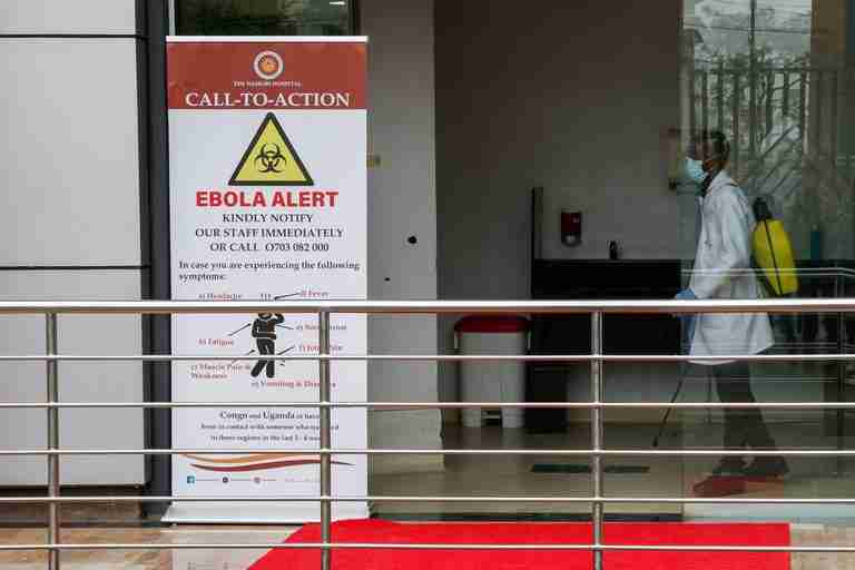 Kenya confirms first Ebola case after man who travelled from Congo dies