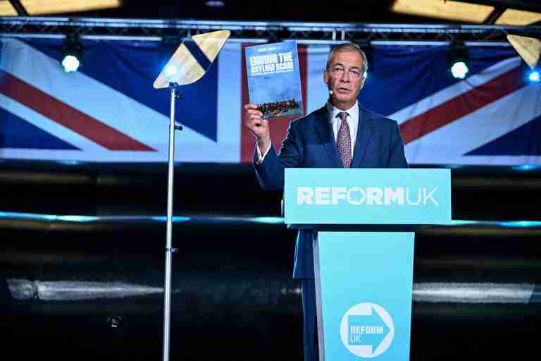 UK’s Farage pledges to suspend asylum claims for up to five years