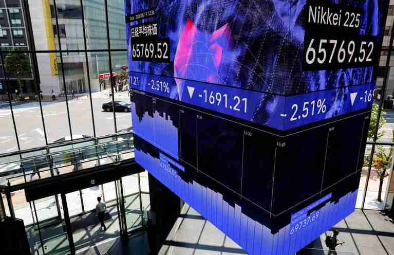 Stocks steady as chipmakers recover ahead of US inflation data