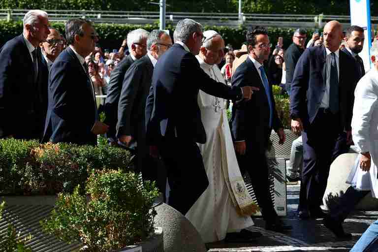 Pope Leo had peaceful night in hospital after lung cancer surgery