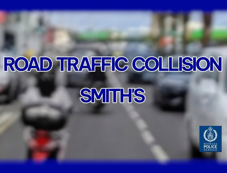 Crash blocks Harrington Sound Road