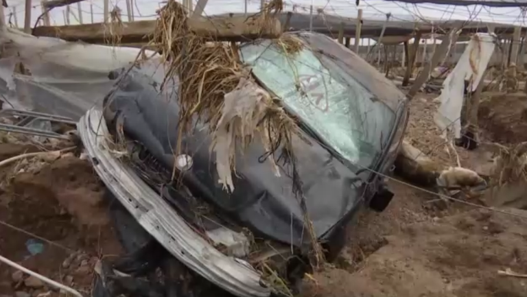 Residents trapped as torrential rain floods towns in eastern Spain