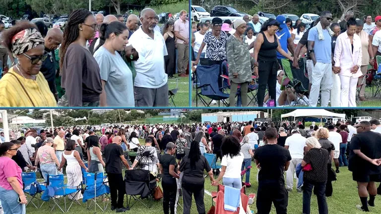 Small island’s big heart on display at prayer vigil